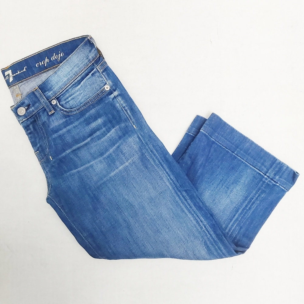 7 For All Mankind Dojo Crop Size 26
